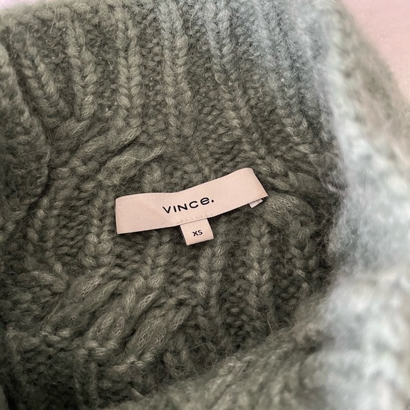 Vince Sweater in Jade Green - Picture 8 of 11